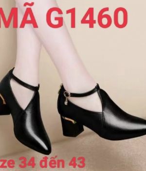 G1460 - Giày Elisa Boot phong cách mới – Màu Đen